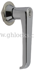 China 185 Series L Handle Door Locks for Electric Cabinets Mechanical Equipment Handle Lock supplier