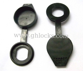 China WP001 Black Waterproof Coverl for diameter 22mm Locks supplier