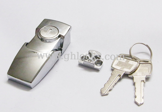 China DKS-5 Zinc Alloy Toggle Latch lock Bright Chrome Hasp Lock for Industrial Box supplier