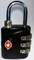 3 Digital Combination Luggage TSA Locks supplier