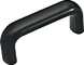 lathe center black bakelite U handle / plastic black turning handle supplier